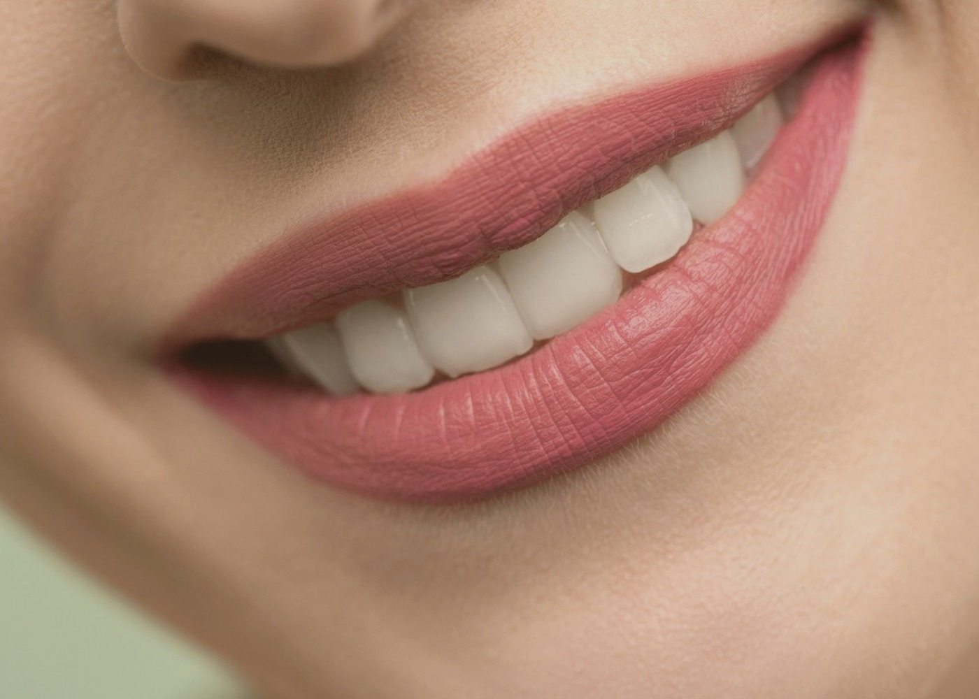 Smile before veneers